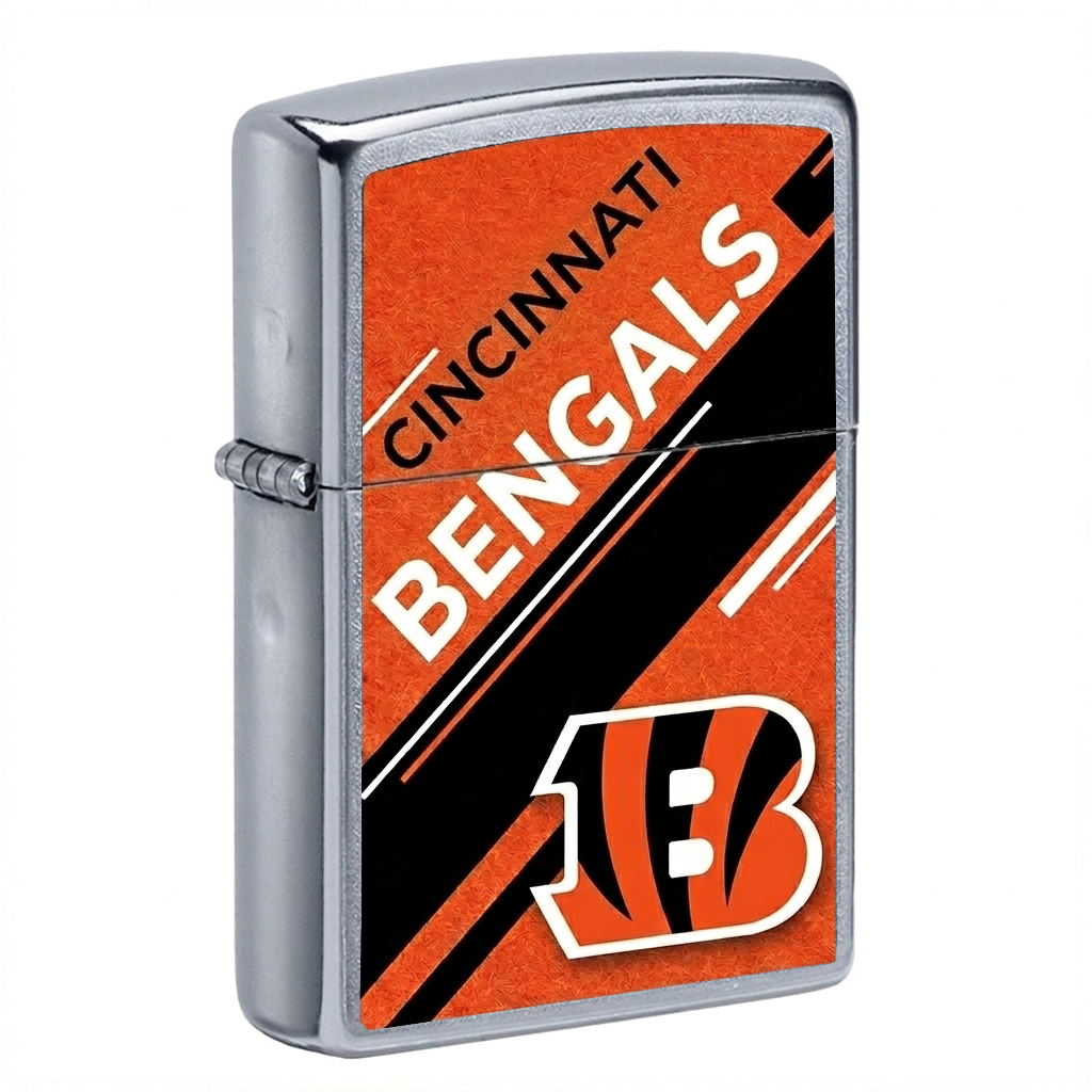 NFL x CIN Premium Windproof Lighter HLP 070526 LBN 1