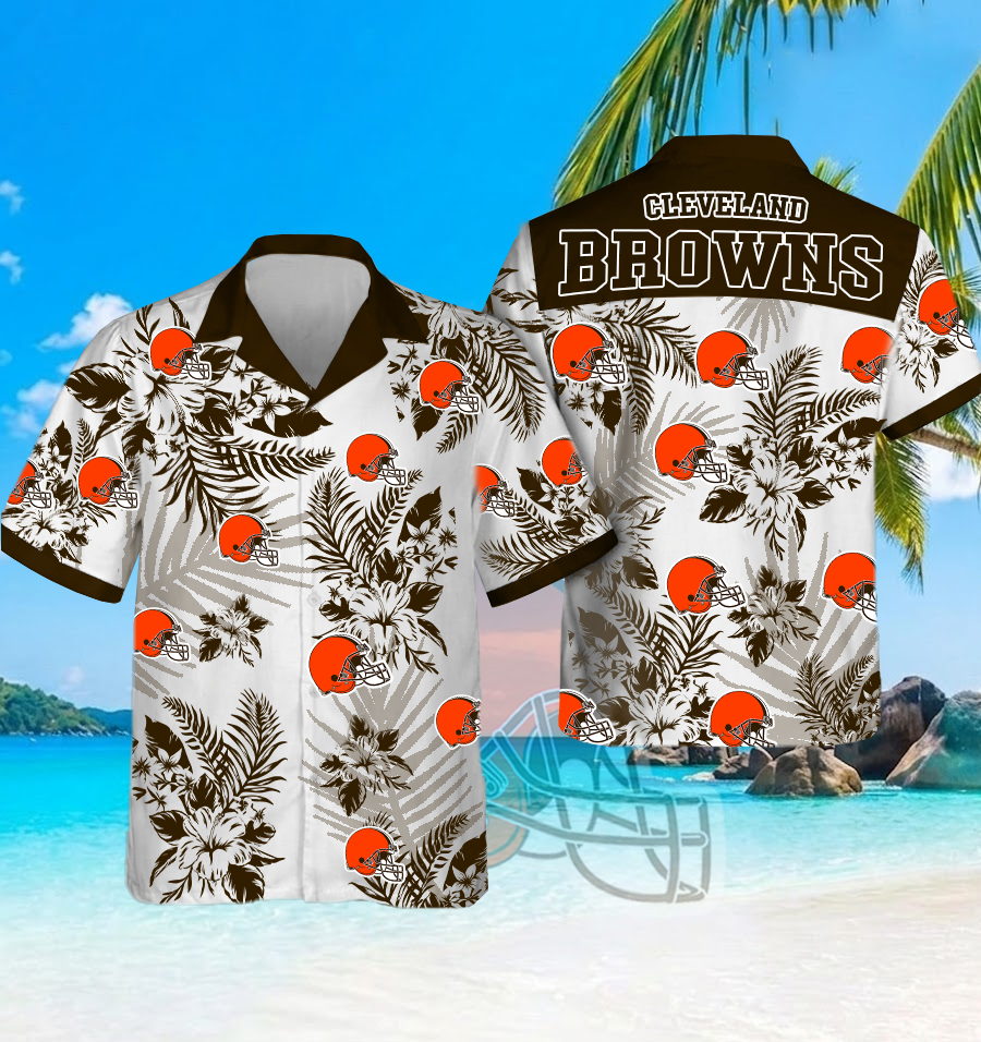NFL x CLE Beach Hawaiian Shirt HLP 60426 HLPHUONG