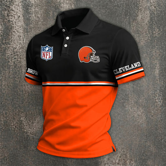 NFL x CLE Premium Polo Shirt HLP 050526 HLPHUONG