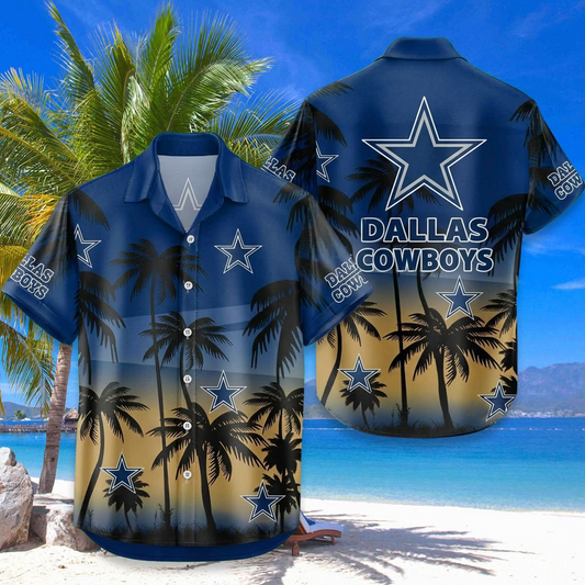 NFL x DAL Coconut Hawaiian Shirt HLP 20426 LBN