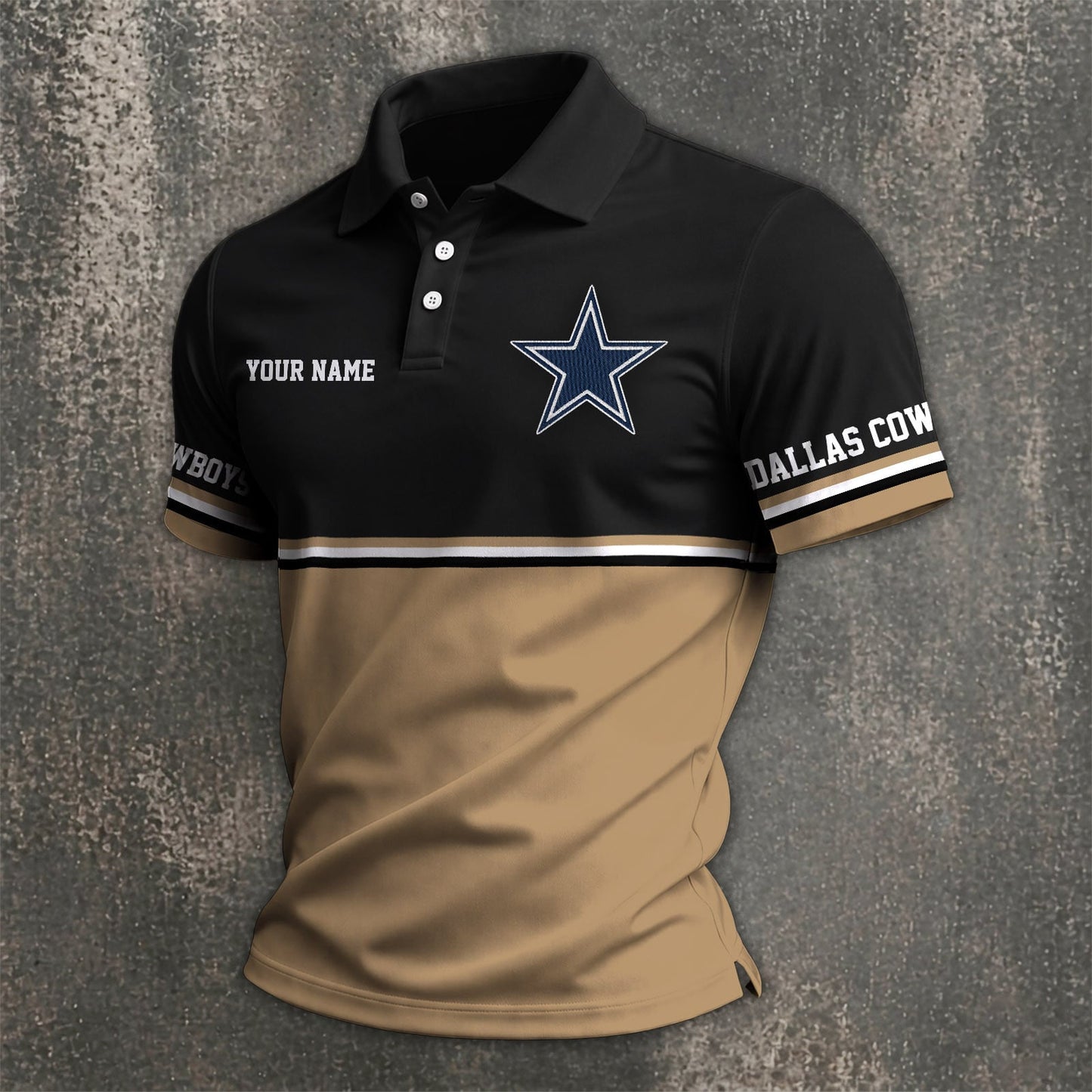 NFL x DAL Custom Name Premium Polo Shirt HLP 040526 HLPHUONG