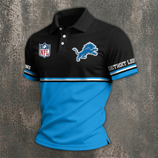 NFL x DET Premium Polo Shirt HLP 050526 HLPHUONG