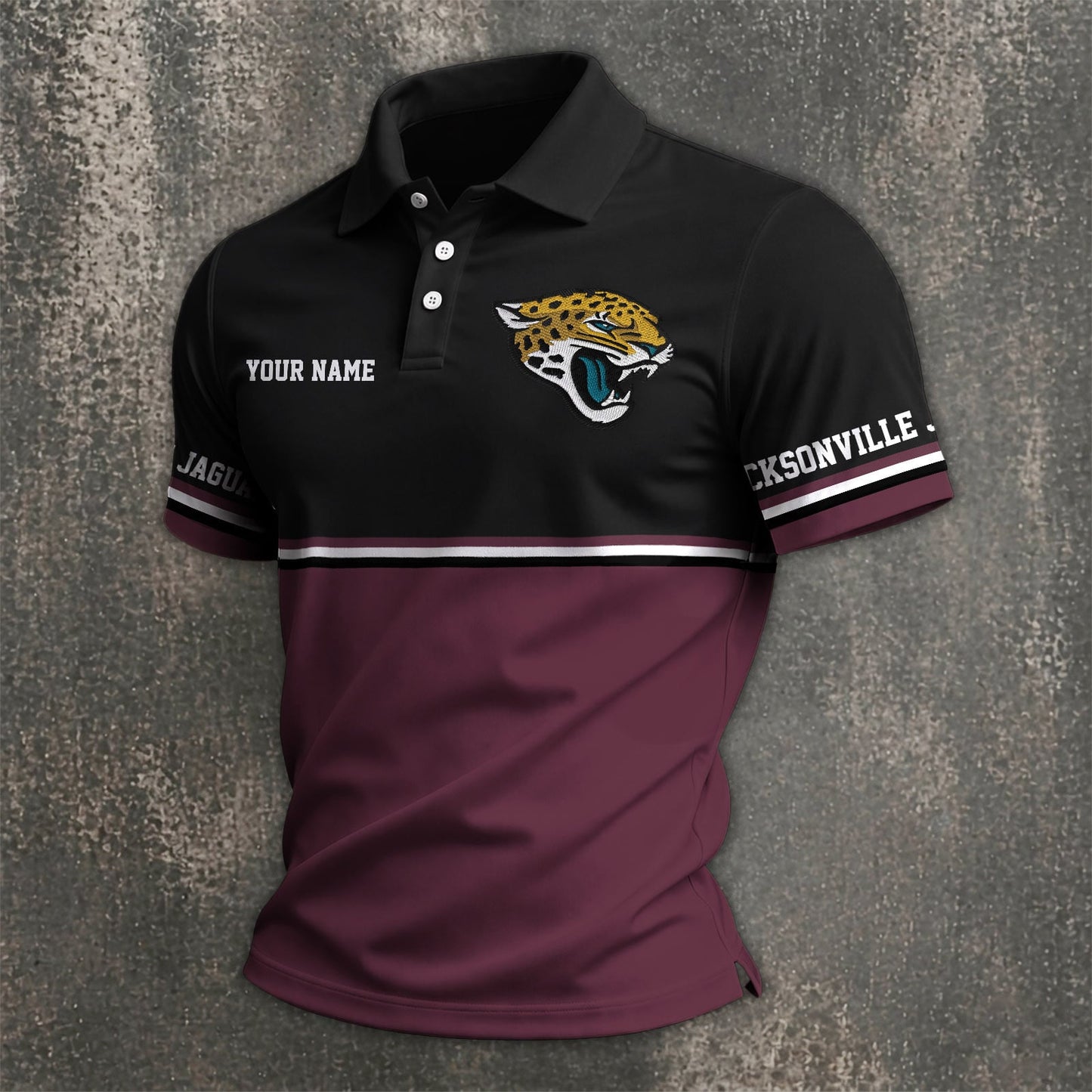 NFL x JAX Custom Name Premium Polo Shirt HLP 040526 HLPHUONG