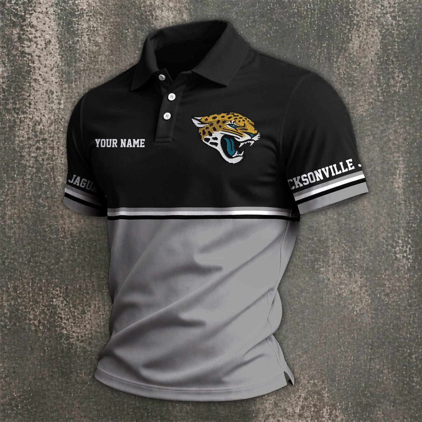 NFL x JAX Custom Name Premium Polo Shirt HLP 040526 HLPHUONG