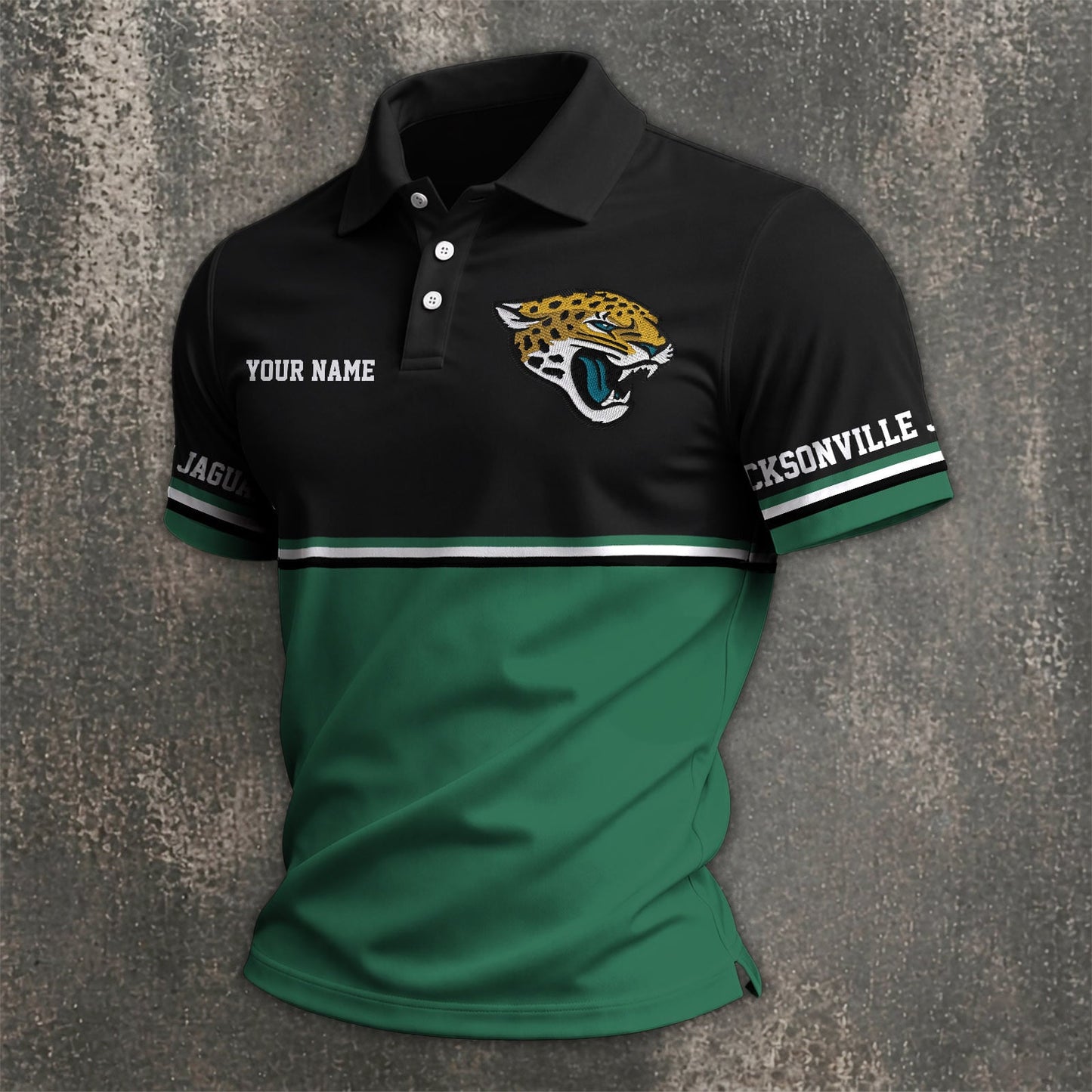 NFL x JAX Custom Name Premium Polo Shirt HLP 040526 HLPHUONG