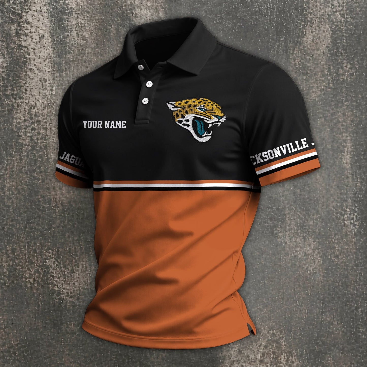 NFL x JAX Custom Name Premium Polo Shirt HLP 040526 HLPHUONG