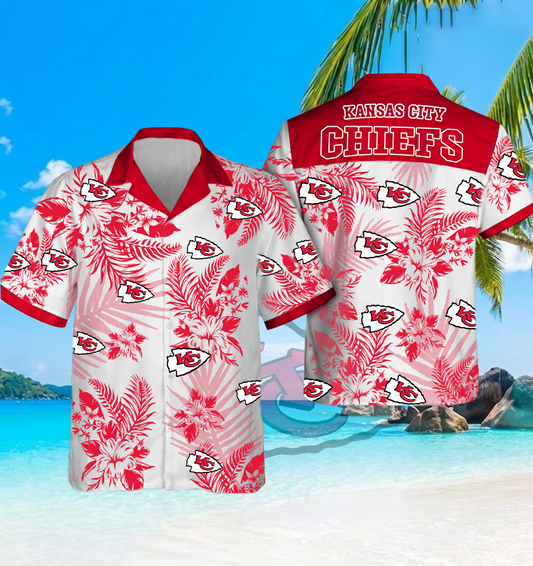 NFL x KC Beach Hawaiian Shirt HLP 60426 HLPHUONG