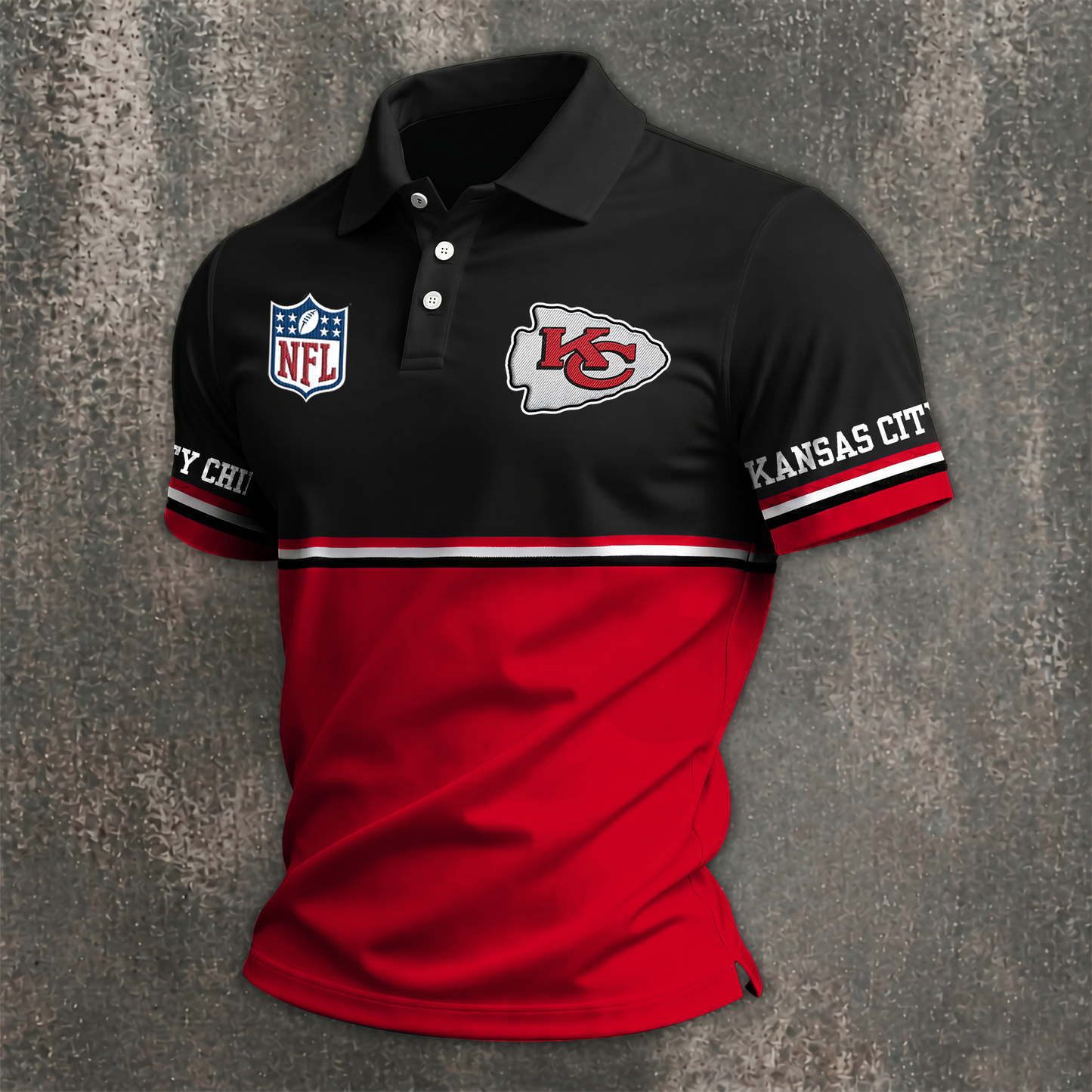 NFL x KC Premium Polo Shirt HLP 050526 HLPHUONG