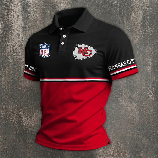NFL x KC Premium Polo Shirt HLP 050526 HLPHUONG