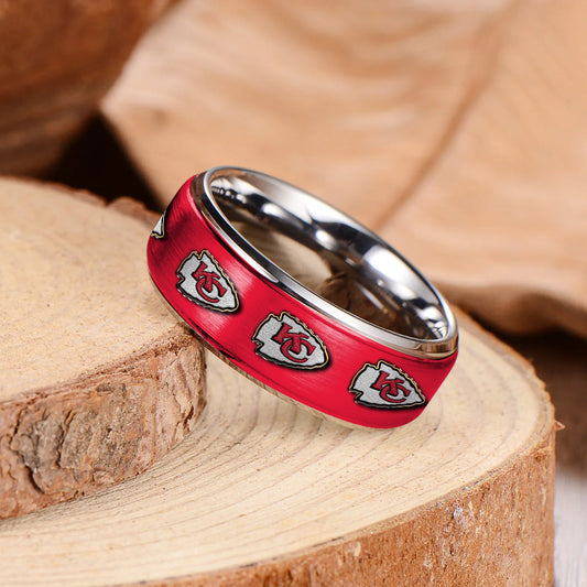 NFL x KC Silver Tungsten Ring HLP 040526 LBN
