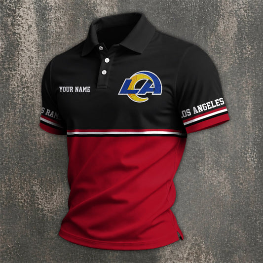 NFL x LAR Custom Name Premium Polo Shirt HLP 040526 HLPHUONG