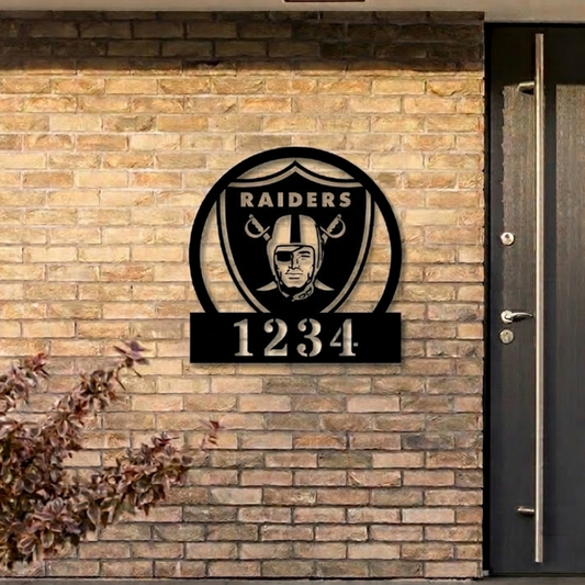 NFL x LV Custom Address Metal Sign HLP 40526 HLPHUONG