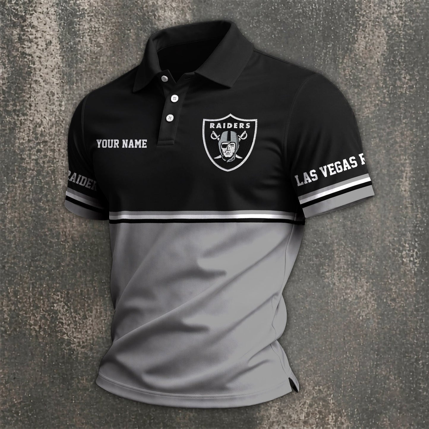 NFL x LV Custom Name Premium Polo Shirt HLP 040526 HLPHUONG