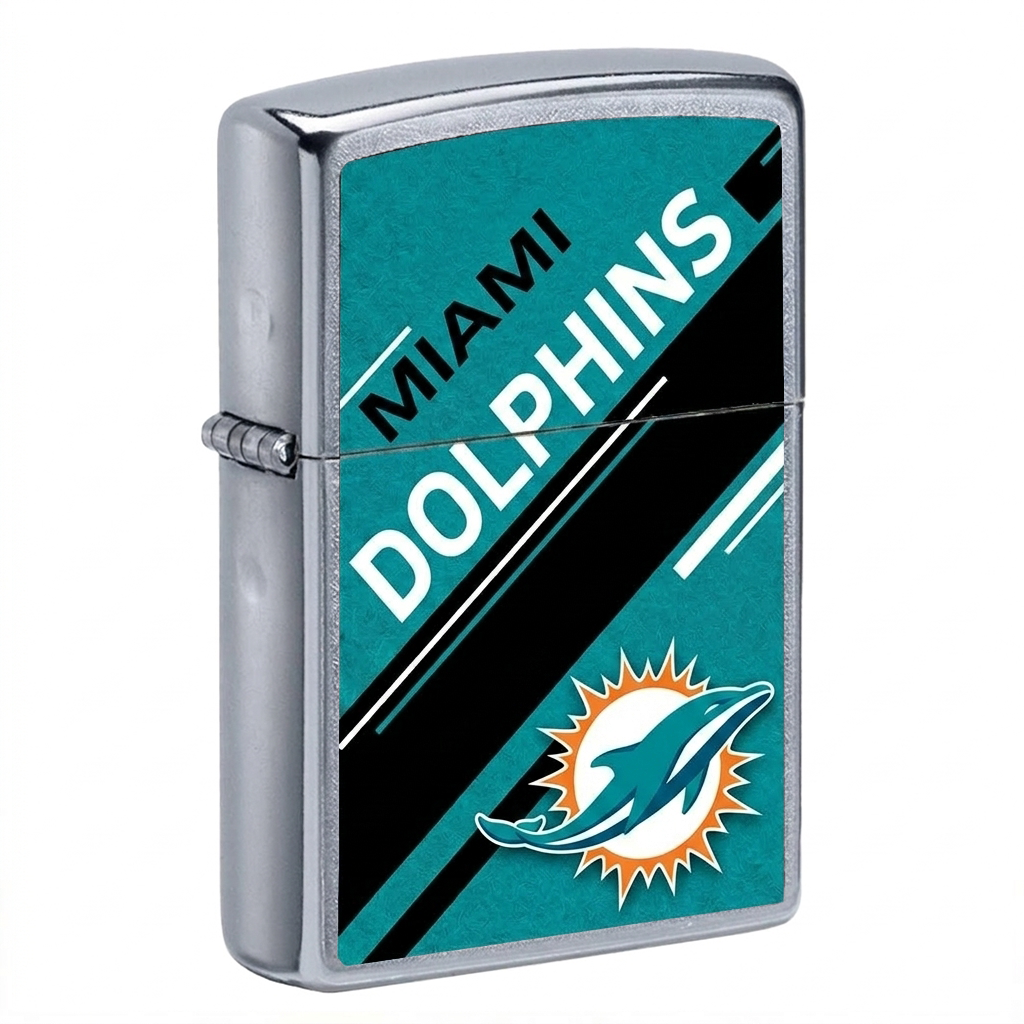 NFL x MIA Premium Windproof Lighter HLP 070526 LBN 1