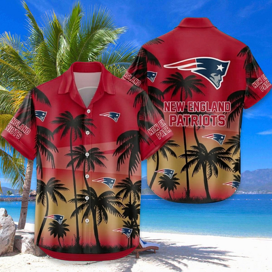 NFL x NE Coconut Hawaiian Shirt HLP 20426 LBN