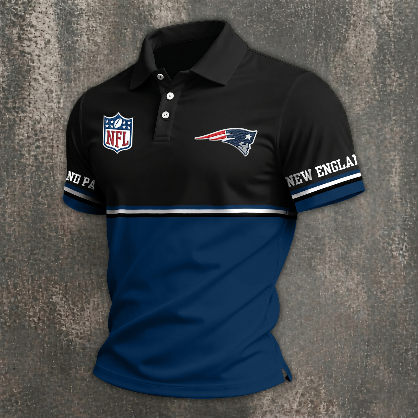 NFL x NE Premium Polo Shirt HLP 050526 HLPHUONG