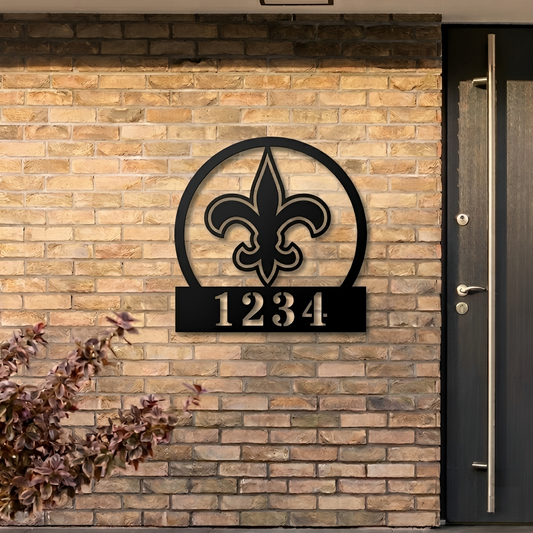 NFL x NO Custom Address Metal Sign HLP 40526 HLPHUONG