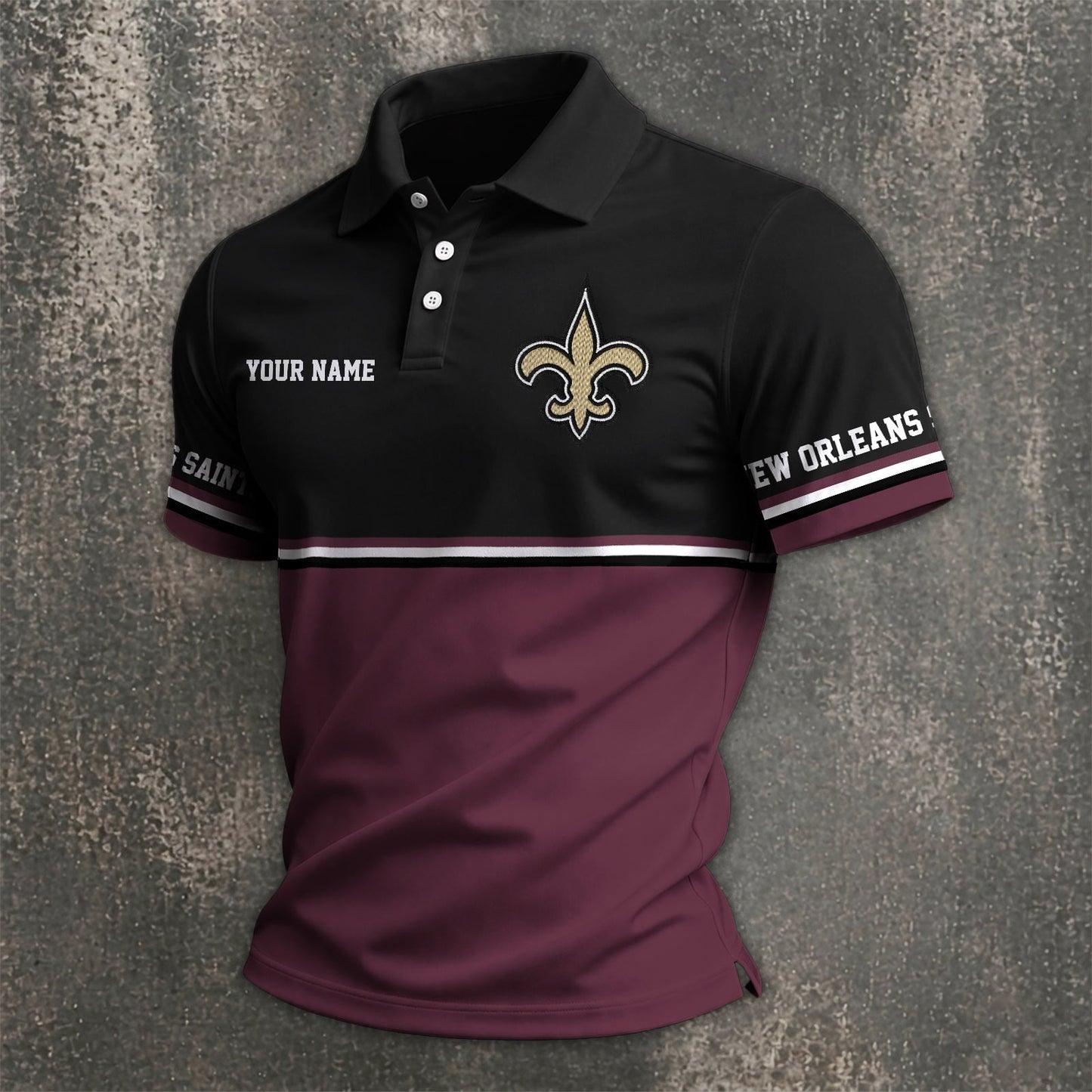 NFL x NO Custom Name Premium Polo Shirt HLP 040526 HLPHUONG