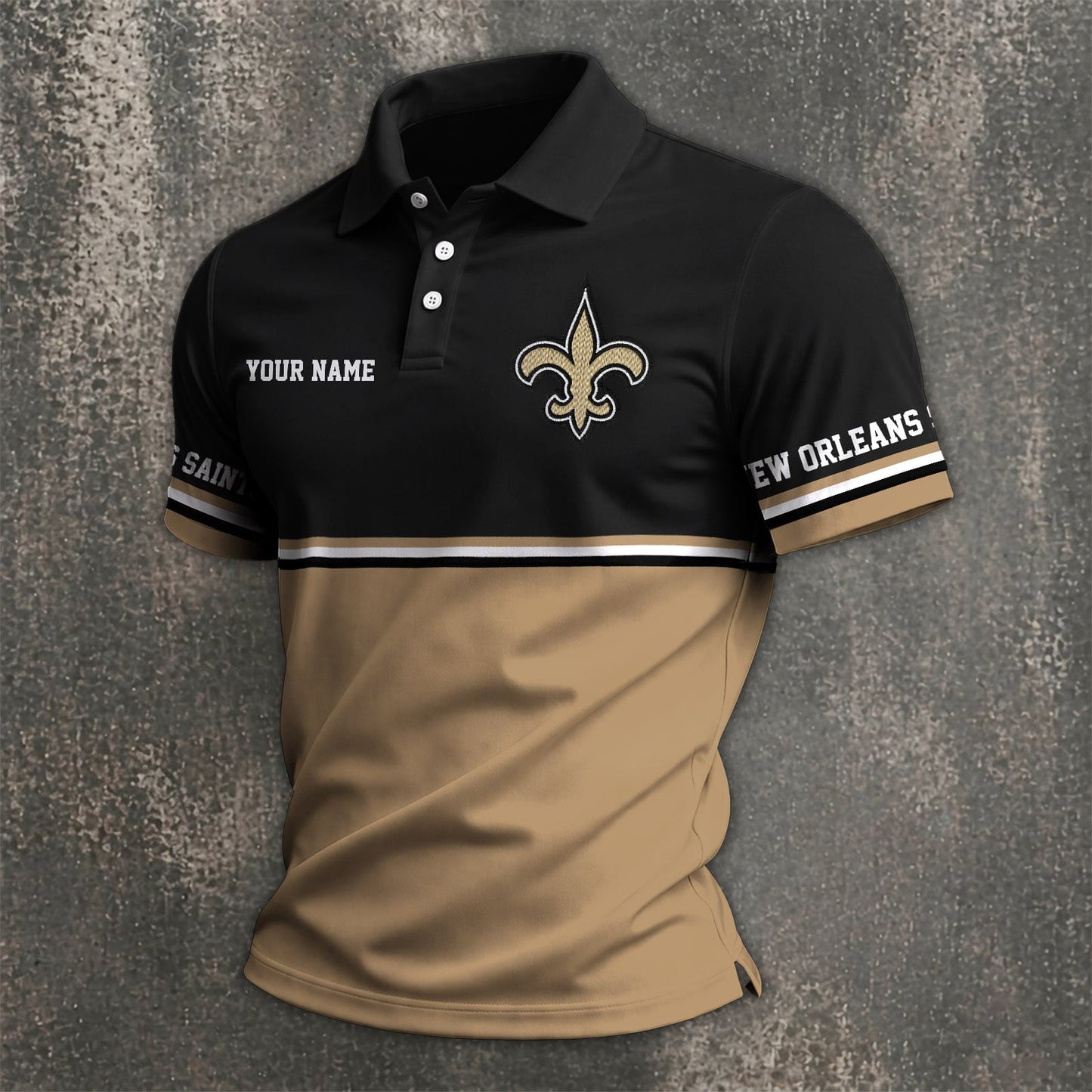 NFL x NO Custom Name Premium Polo Shirt HLP 040526 HLPHUONG