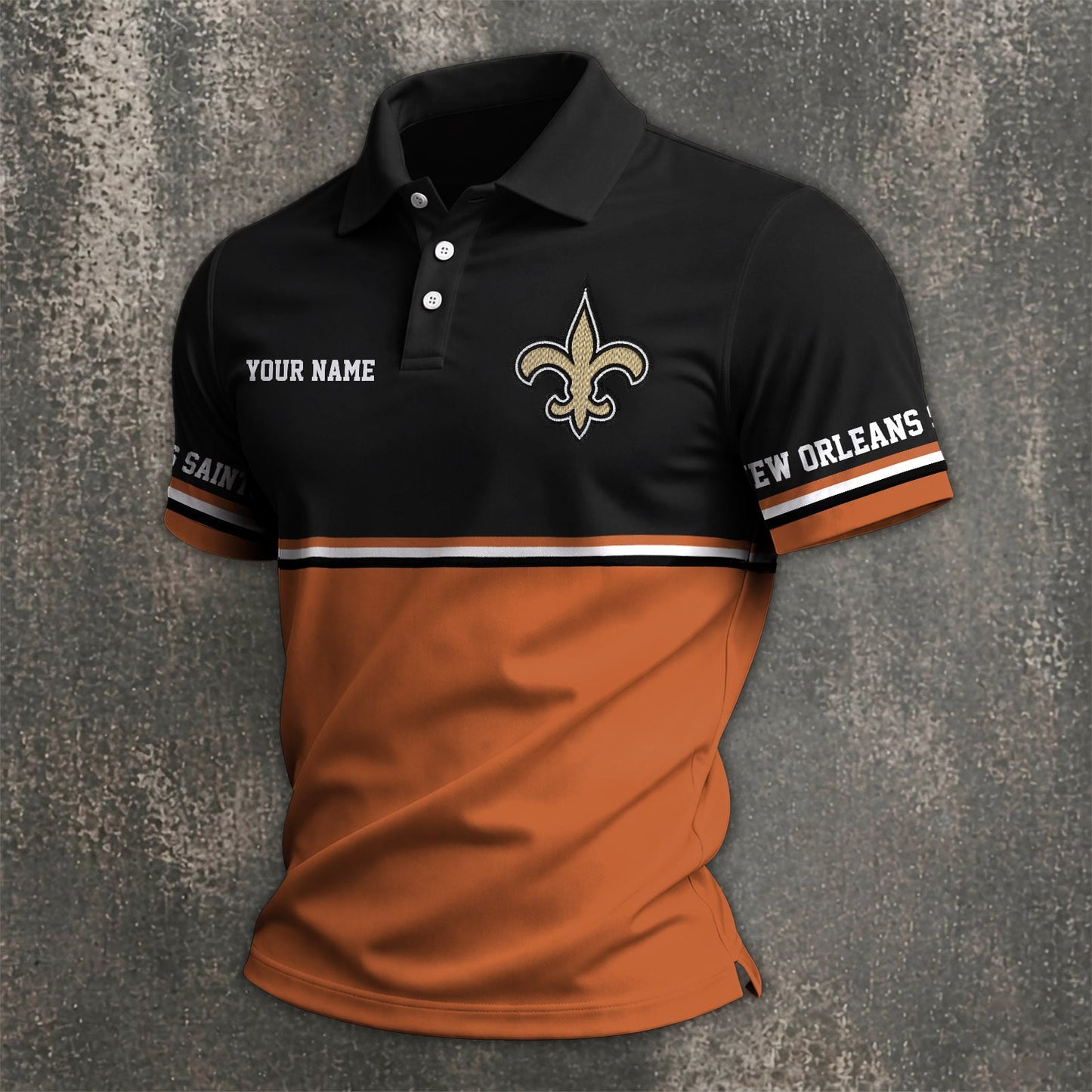 NFL x NO Custom Name Premium Polo Shirt HLP 040526 HLPHUONG
