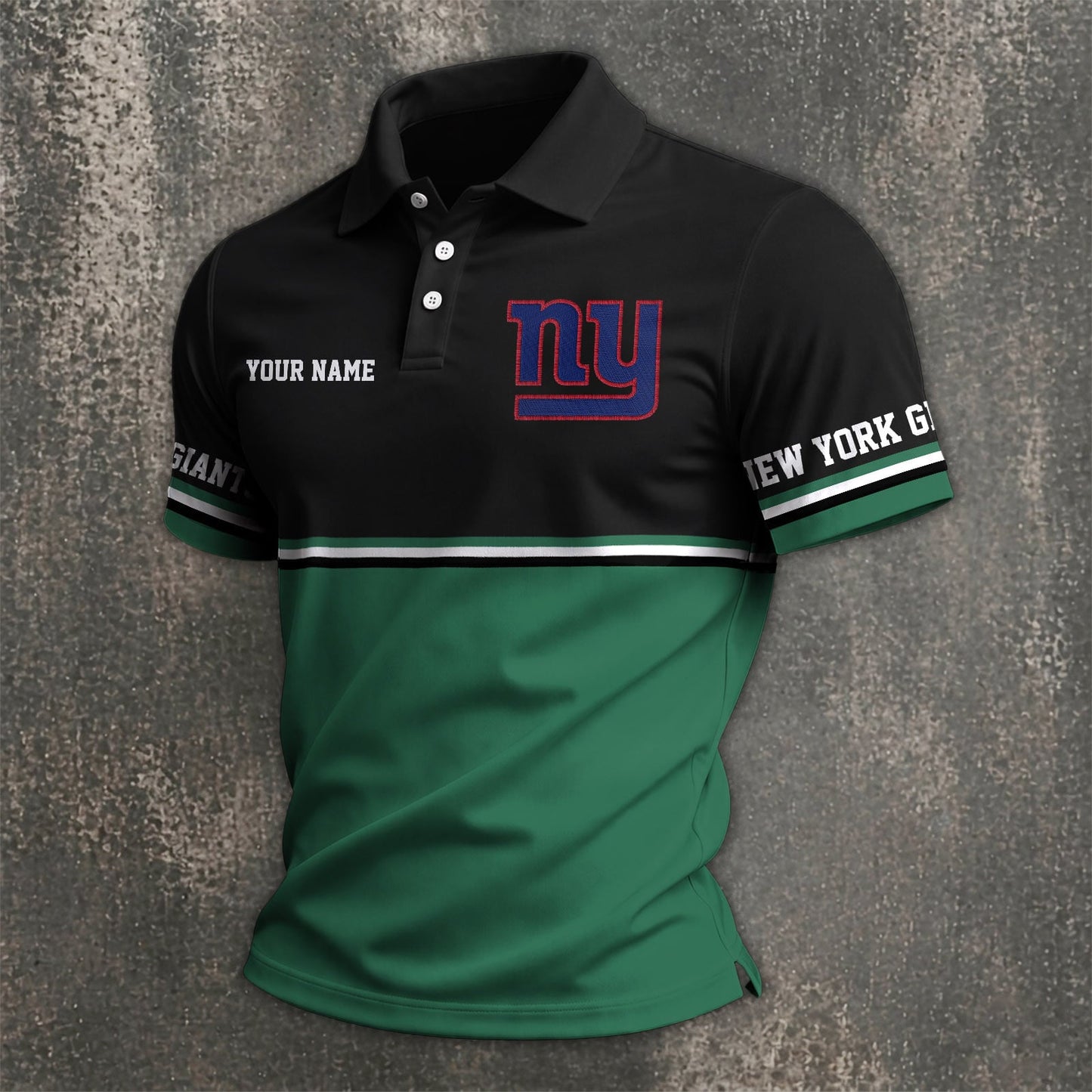 NFL x NYG Custom Name Premium Polo Shirt HLP 040526 HLPHUONG