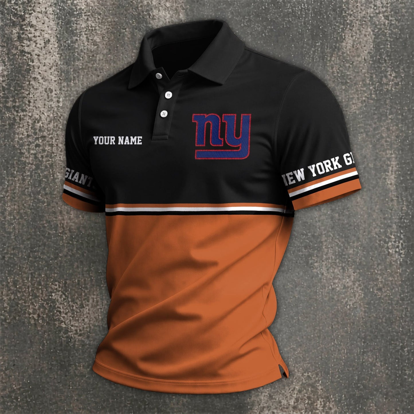 NFL x NYG Custom Name Premium Polo Shirt HLP 040526 HLPHUONG