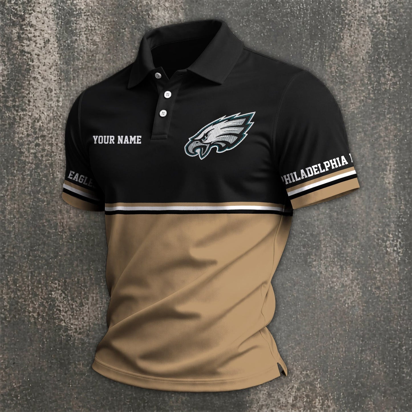 NFL x PHI Custom Name Premium Polo Shirt HLP 040526 HLPHUONG