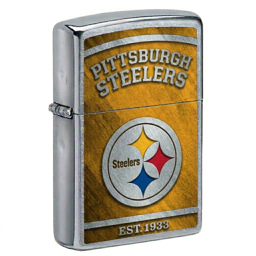NFL x PIT EST Premium Windproof Lighter HLP 060526 LBN 1