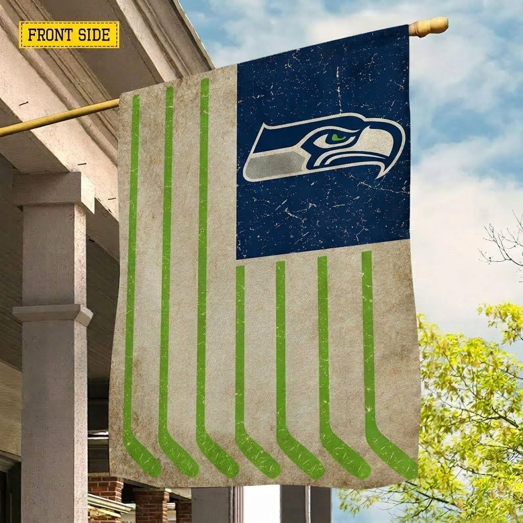 NFL x SEA Hockey Proud House Flag HLP 070526 LBN