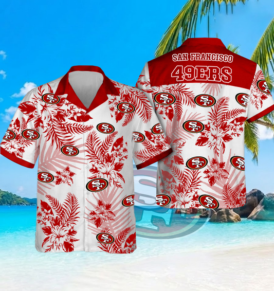 NFL x SF Beach Hawaiian Shirt HLP 60426 HLPHUONG