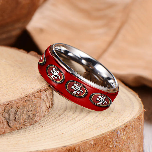 NFL x SF Silver Tungsten Ring HLP 040526 LBN