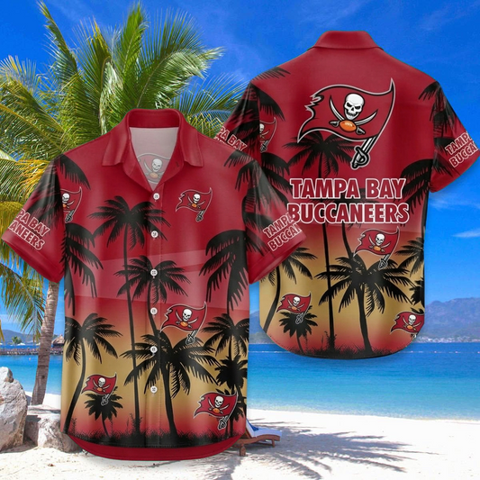 NFL x TB Coconut Hawaiian Shirt HLP 20426 LBN