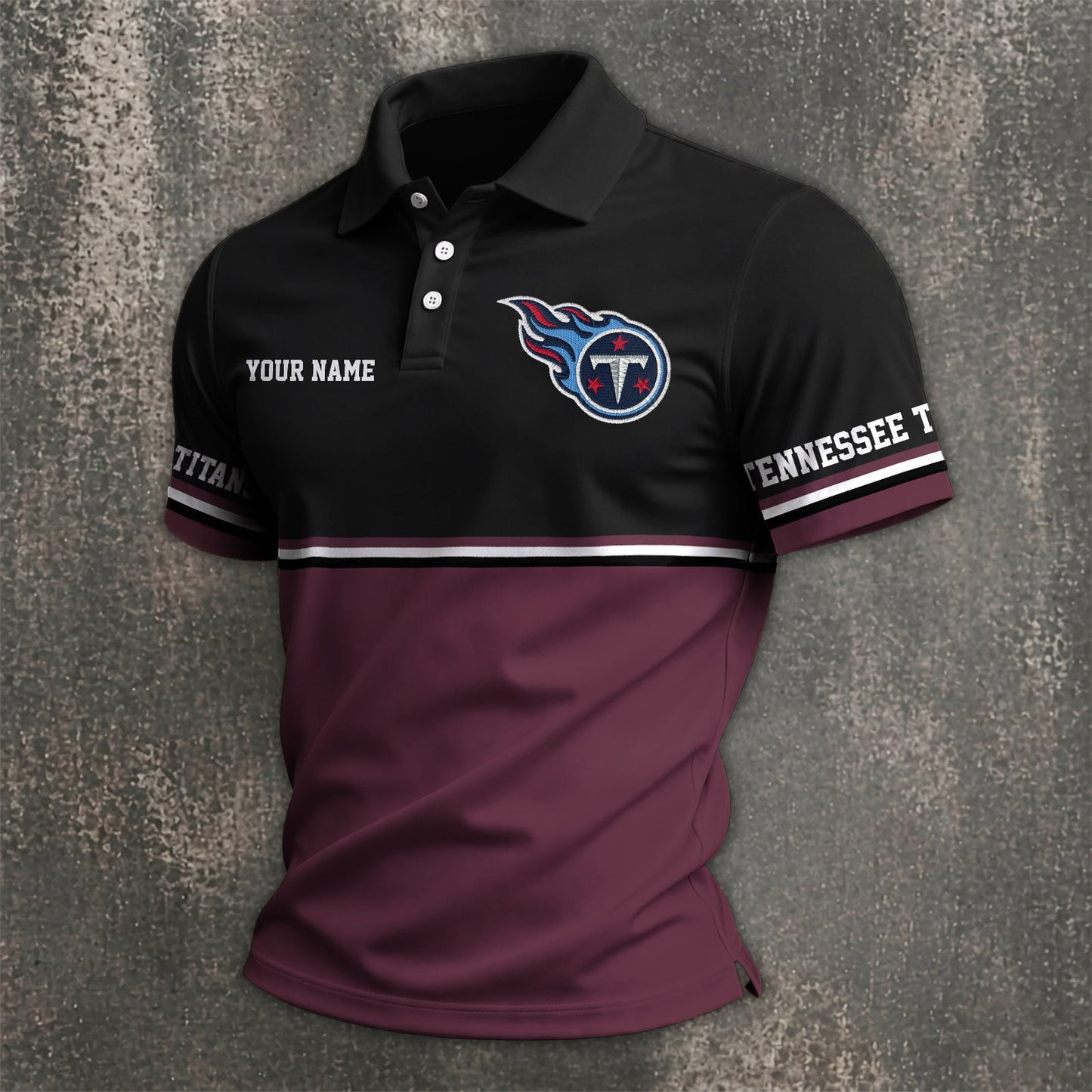 NFL x TEN Custom Name Premium Polo Shirt HLP 040526 HLPHUONG