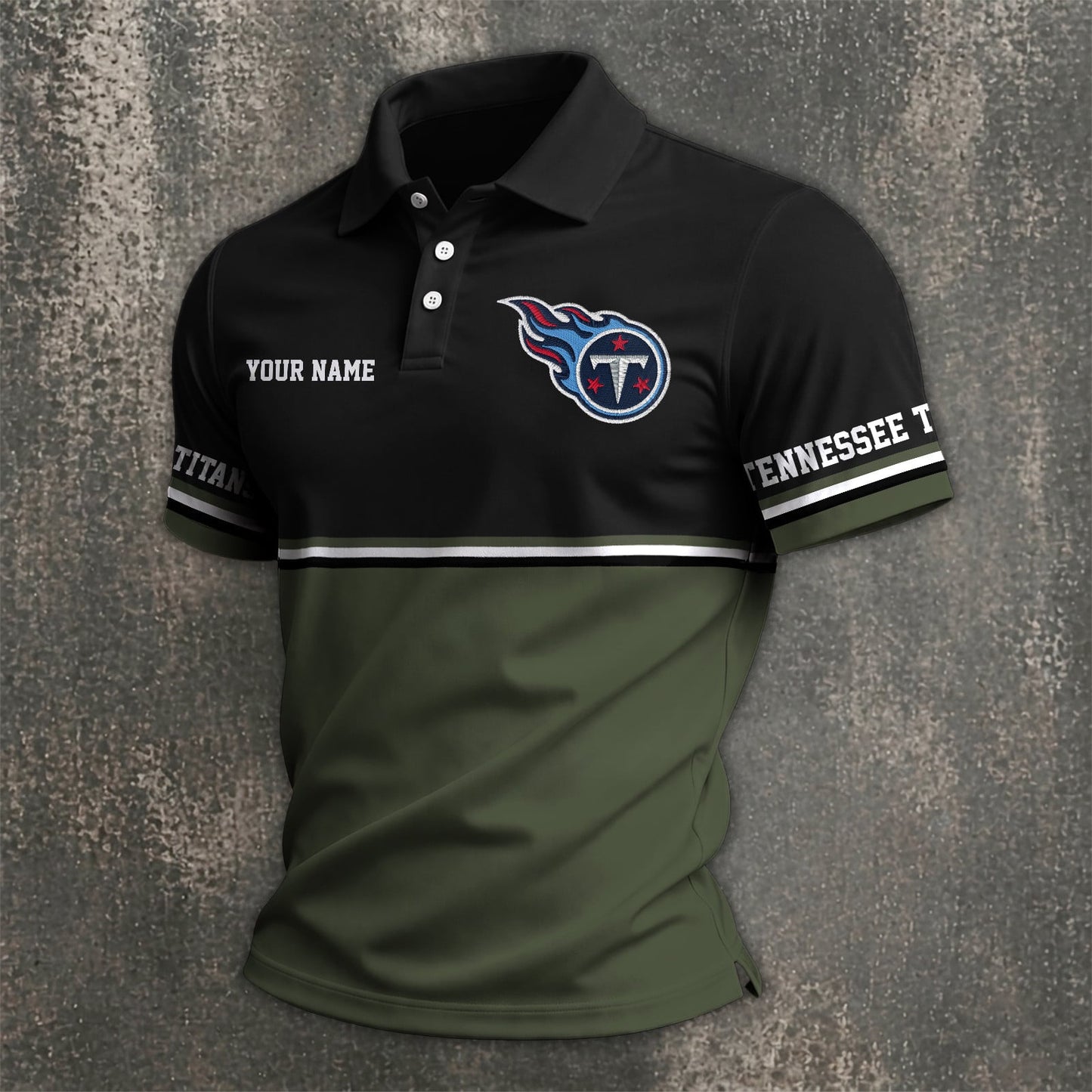 NFL x TEN Custom Name Premium Polo Shirt HLP 040526 HLPHUONG
