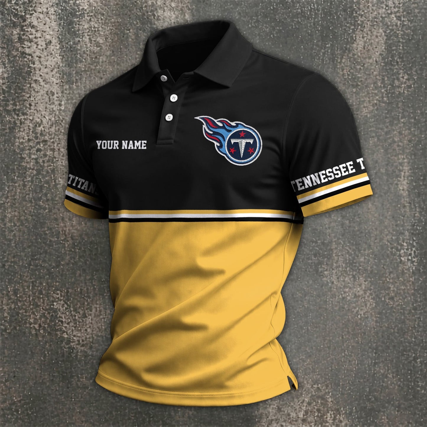 NFL x TEN Custom Name Premium Polo Shirt HLP 040526 HLPHUONG
