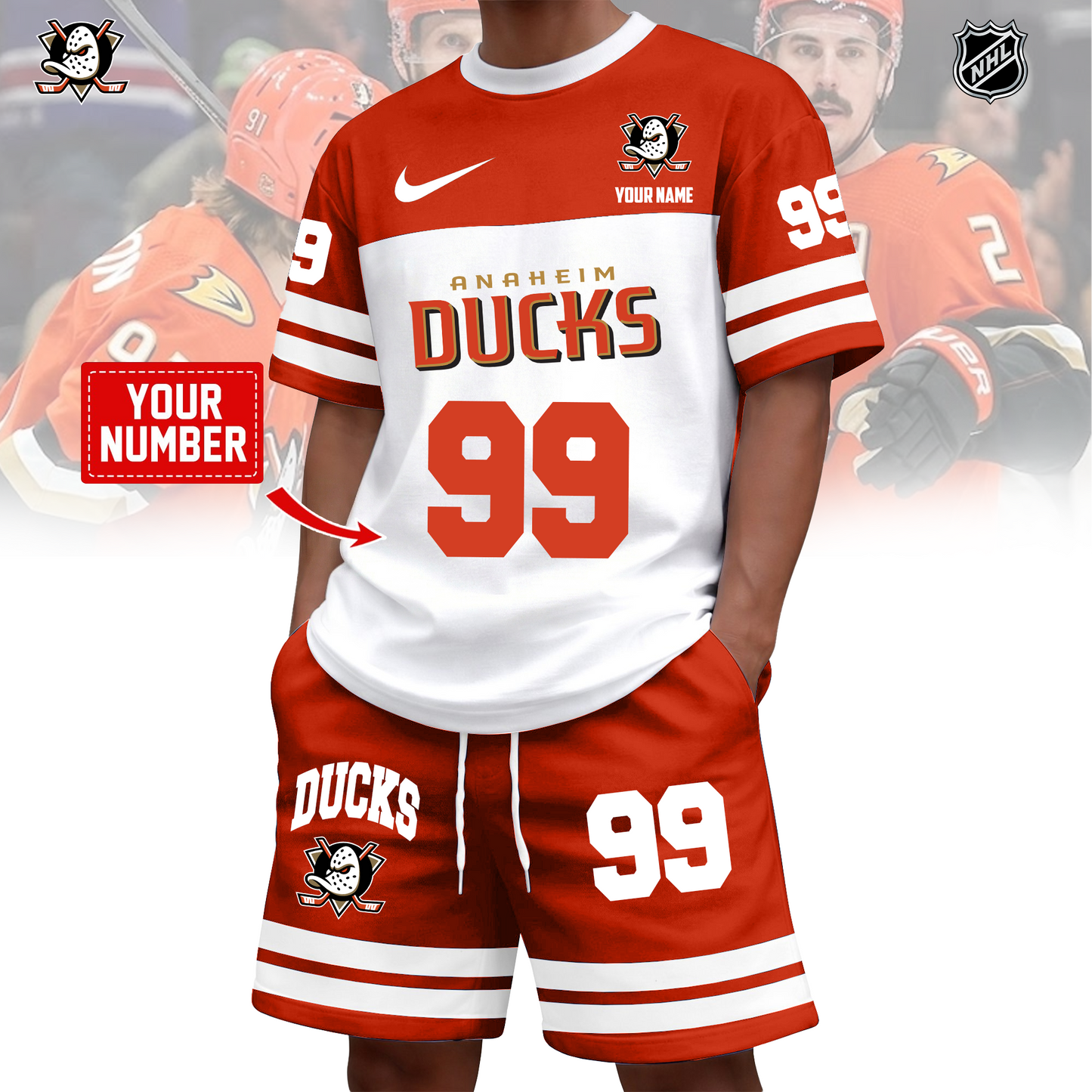 NHL x ANA Custom 3D T-Shirt Set HLP 020426 HLPHUONG 1