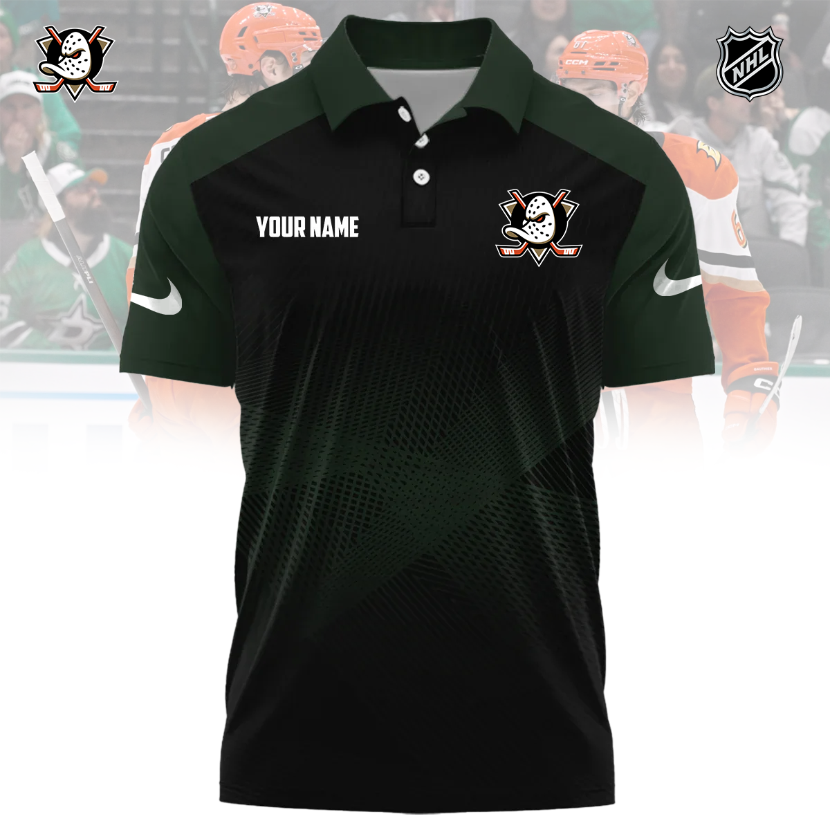 NHL x BOS Sport Custom Name Premium Polo Shirt HLP 060426 HLPHUONG 1