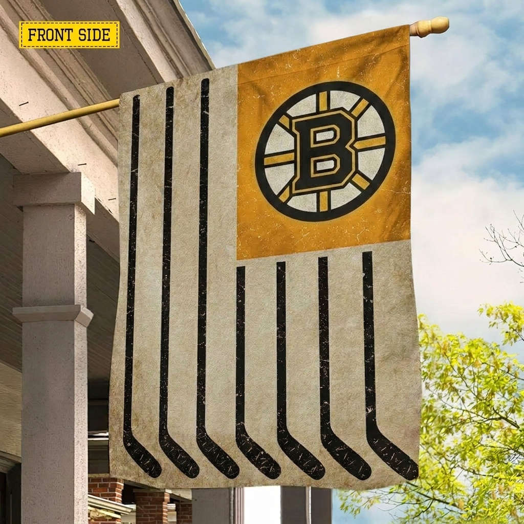 NHL x BOS Hockey Proud House Flag HLP 070526 LBN
