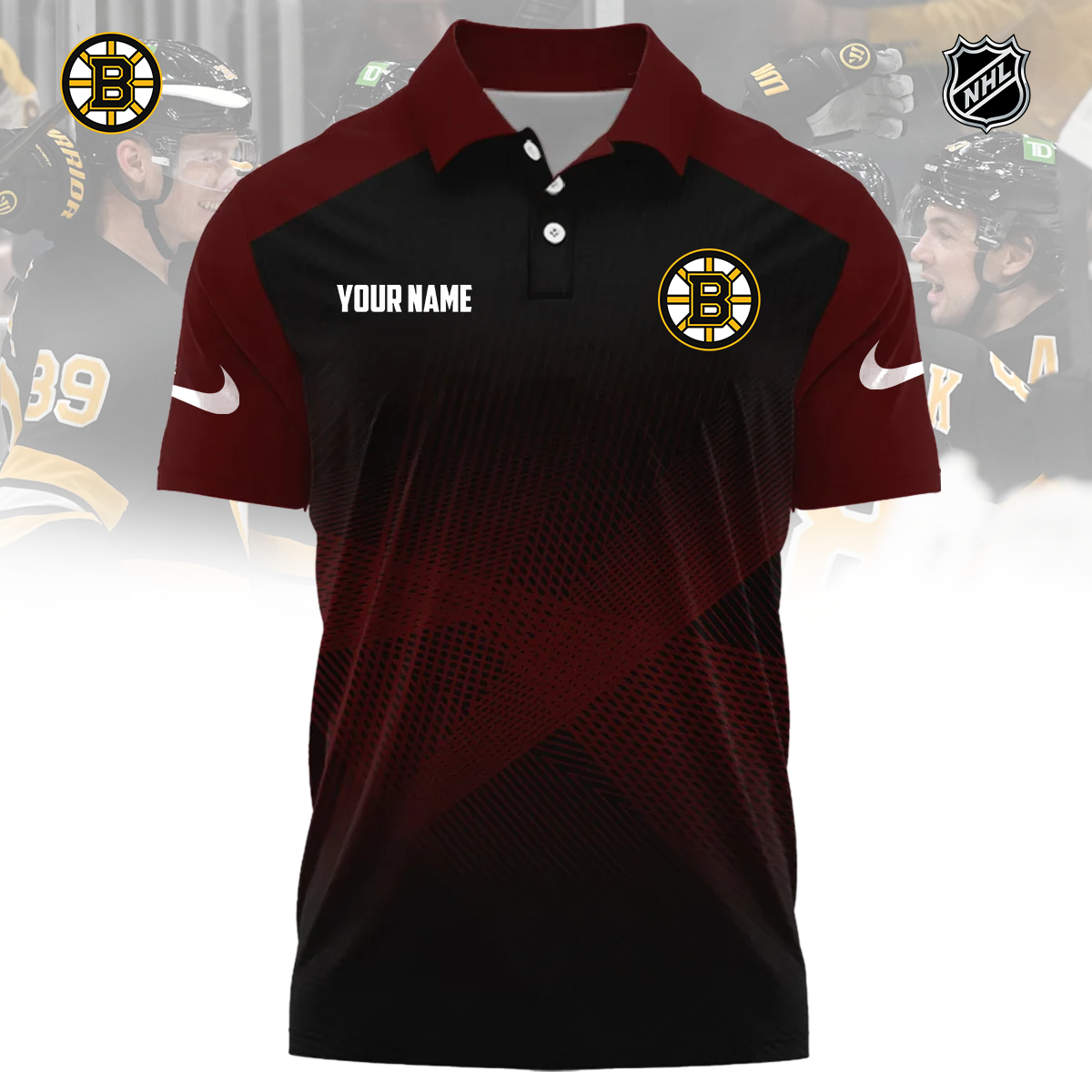 NHL x CAL Sport Custom Name Premium Polo Shirt HLP 060426 HLPHUONG 1