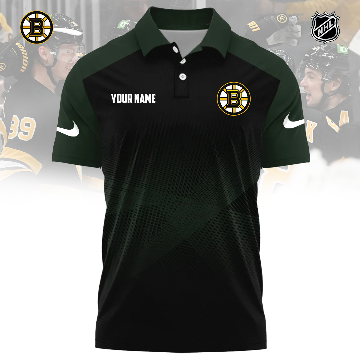 NHL x CAR Sport Custom Name Premium Polo Shirt HLP 060426 HLPHUONG 1
