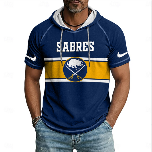 NHL x BUF Hooded Short Sleeve Shirt HLP 070426 HLPHUONG 1