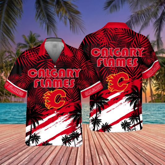 NHL x CAL Hockey Summer Hawaiian Shirt HLP 70426 HLPHUONG