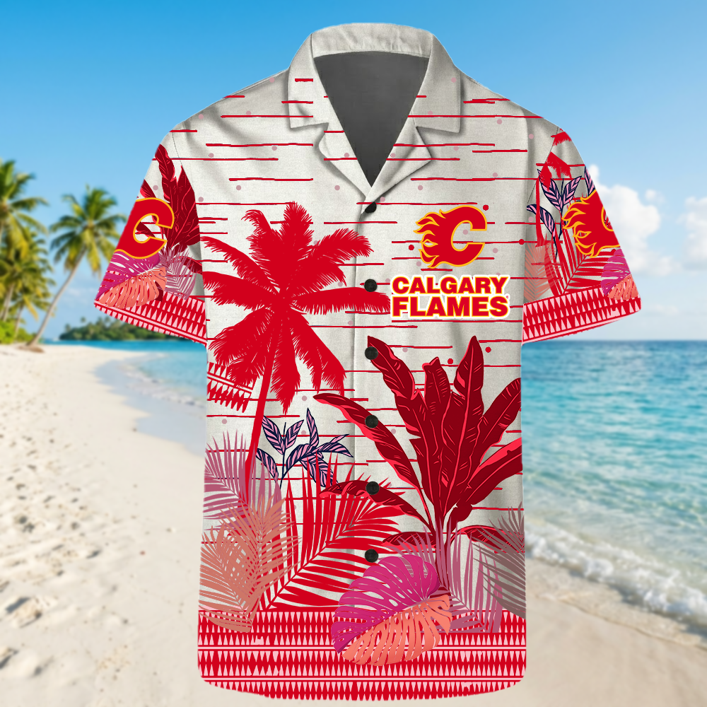 NHL x CAL Palms Hawaiian Shirt HLP 230426 HLPHUONG