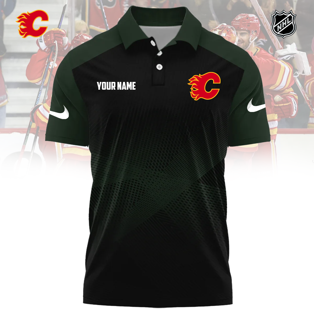 NHL x EDM Sport Custom Name Premium Polo Shirt HLP 060426 HLPHUONG 1