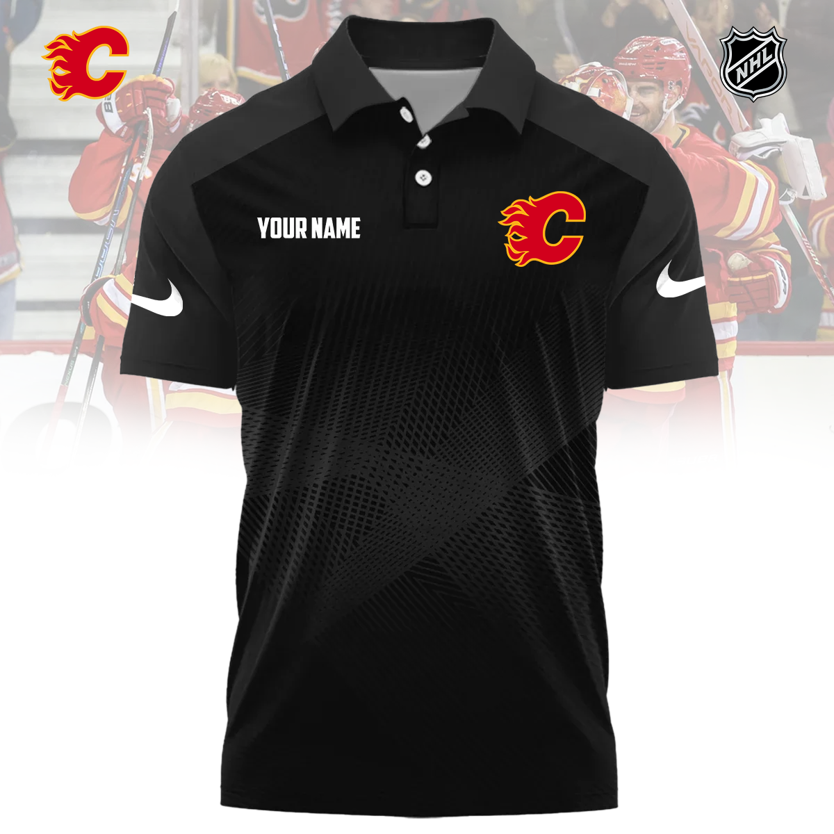 NHL x FLO Sport Custom Name Premium Polo Shirt HLP 060426 HLPHUONG 1