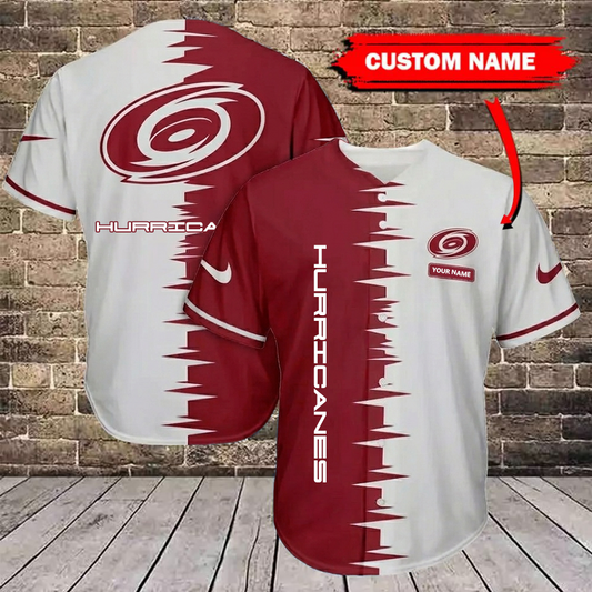 NHL x CAR Bicolour Custom Name Baseball Jersey HLP 080426 LBN