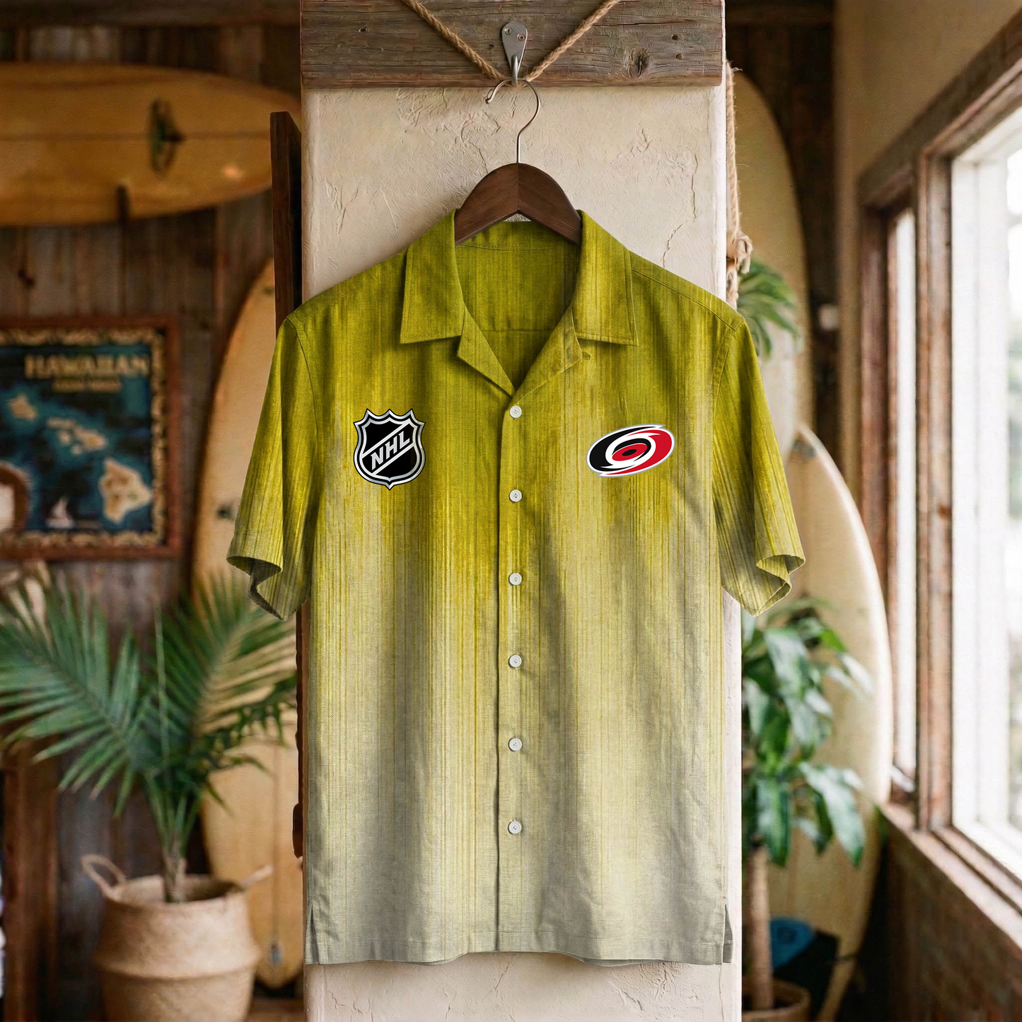 NHL x CAR Ombre Hawaiian Shirt HLP 020426 HLPHUONG