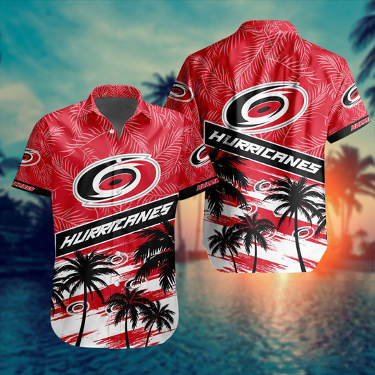 NHL x CAR Team Palms Hawaiian Shirt HLP 50426 HLPHUONG