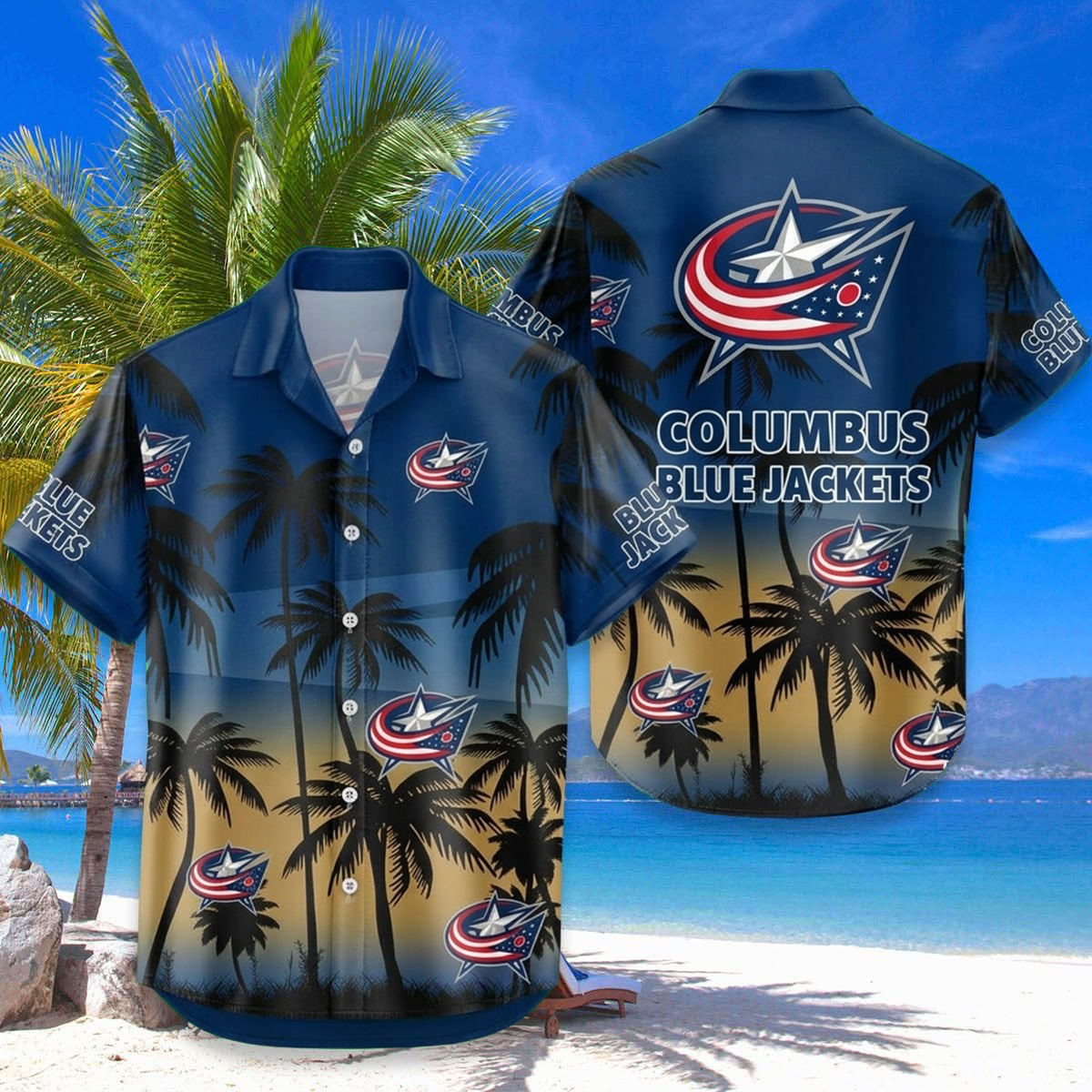 NHL x CBJ Coconut V2 Hawaiian Shirt HLP 20426 LBN