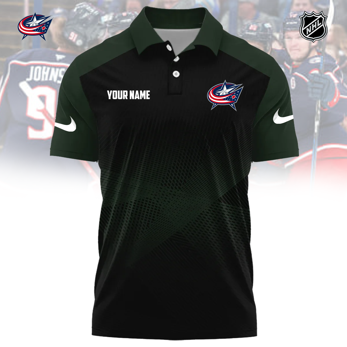 NHL x NJ Sport Custom Name Premium Polo Shirt HLP 060426 HLPHUONG 1